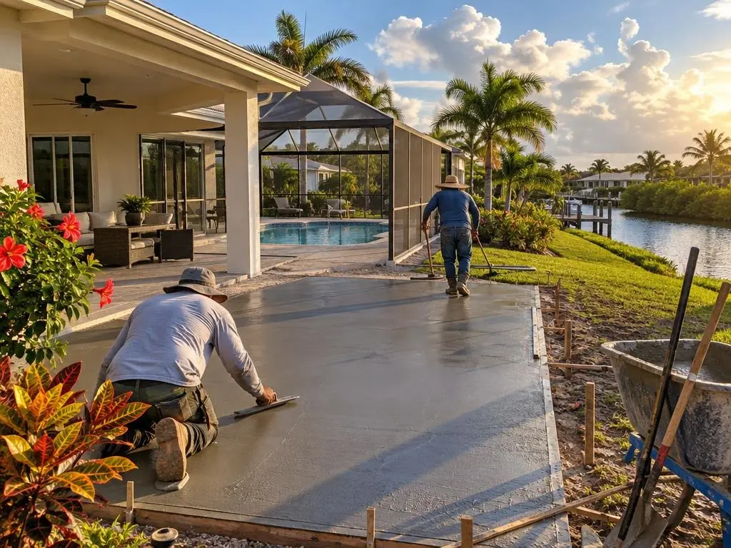 Concrete Patios in Port St. Lucie, FL